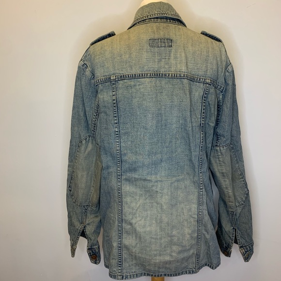 Long Denim Jacket - Picture 4 of 4